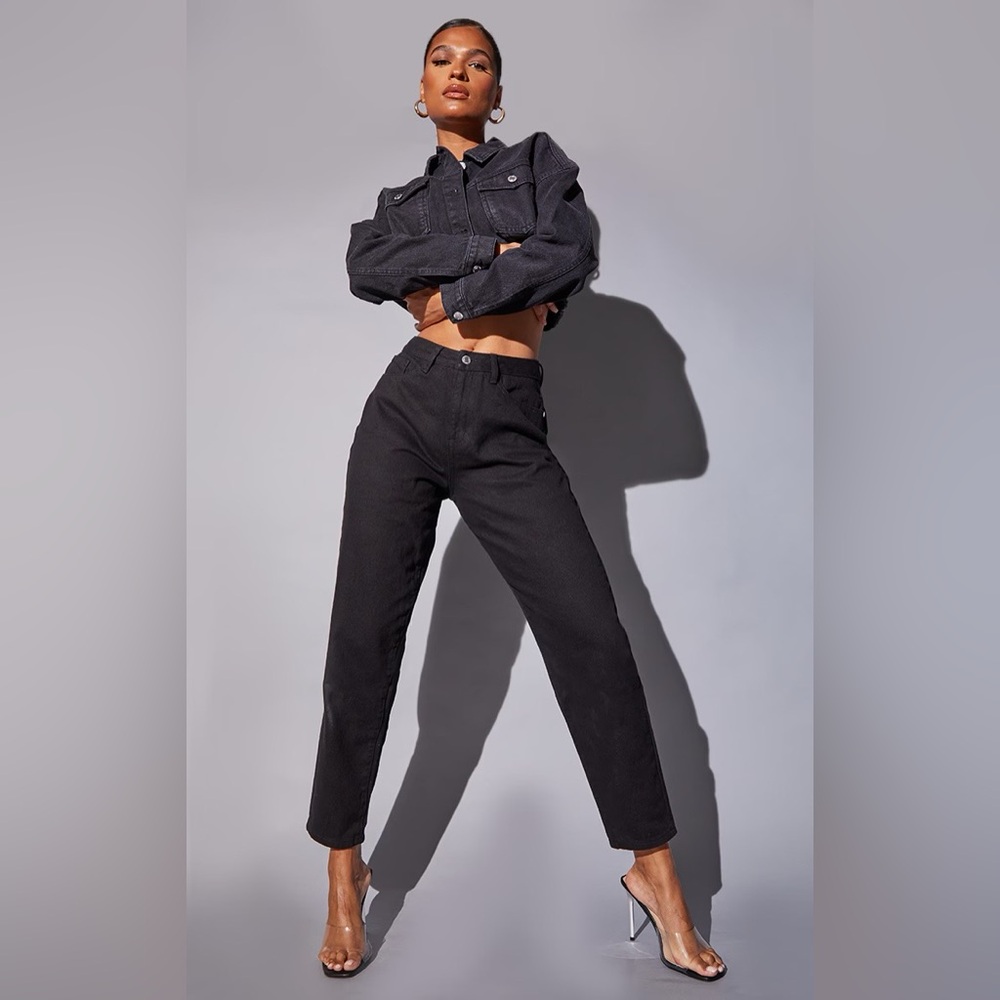 PrettyLittleThing Black Women Jeans